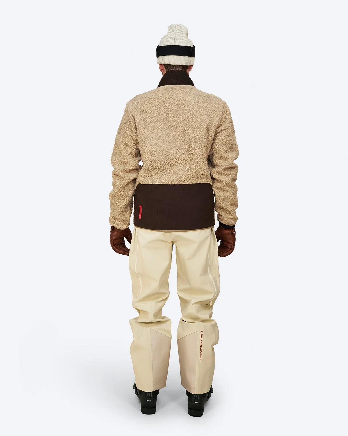 The Mountain Studio M-11 C pilejakke Kelp ull