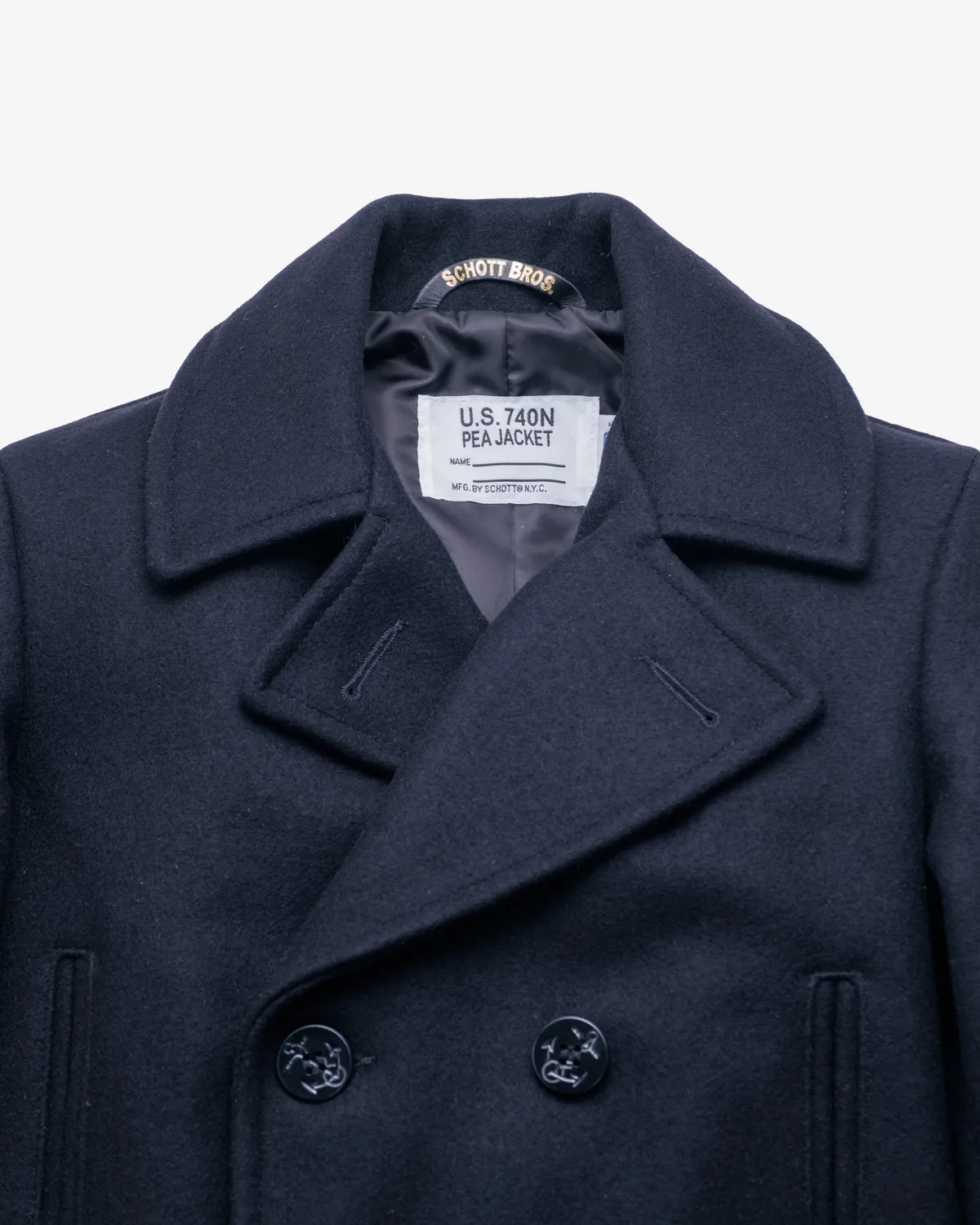 Schott NYC 714US peacoat navy ull 32oz