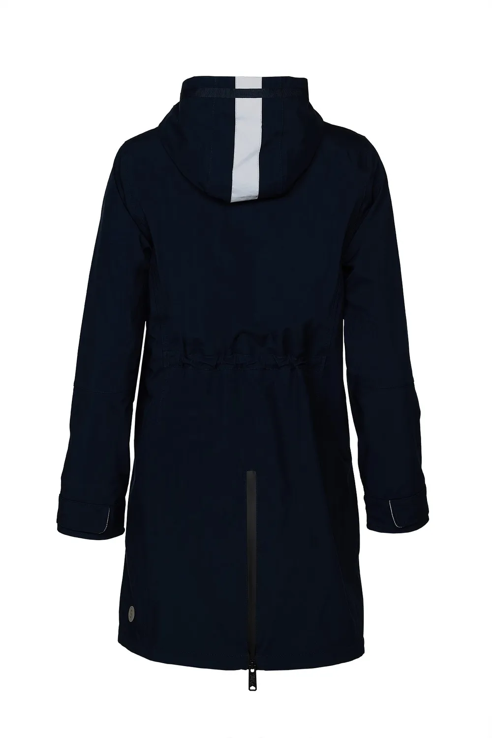 Danwear Windfield Denise regnjakke marine vanntett