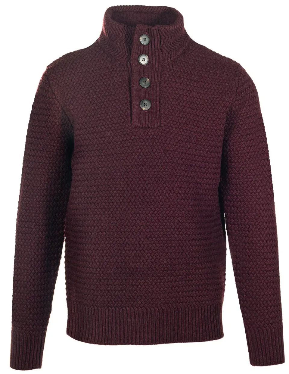 Schott NYC SW1614 ullgenser svart – henley ullblanding