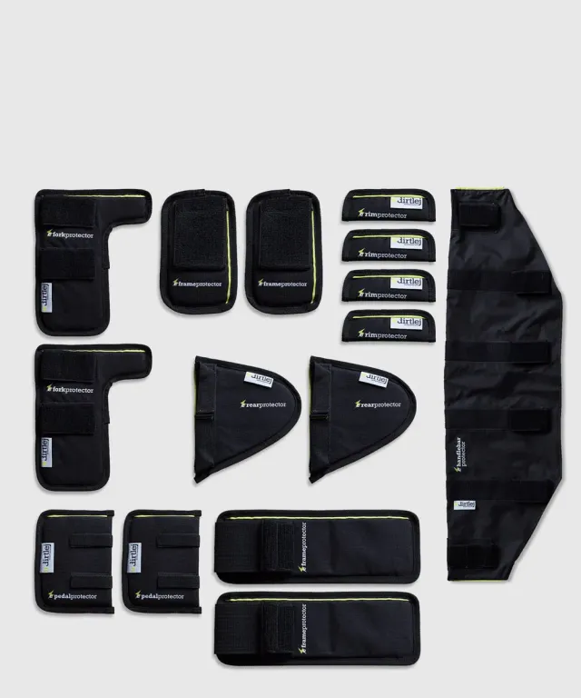 Dirtlej Bikeprotection E-Bike transportbeskyttelse 18 deler