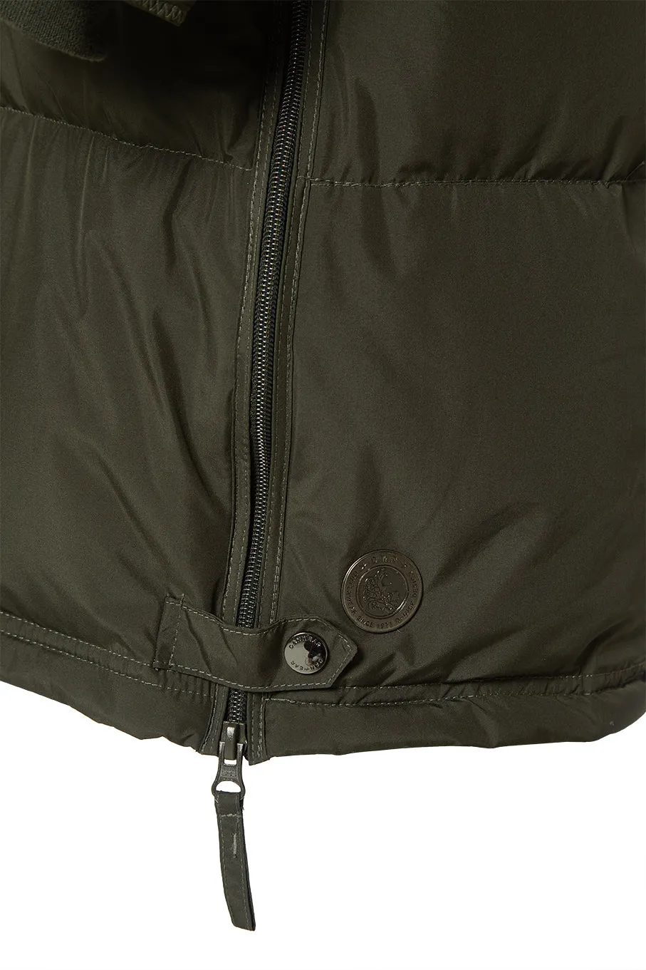 Danwear Elita vinterjakke Army dun 90% dun