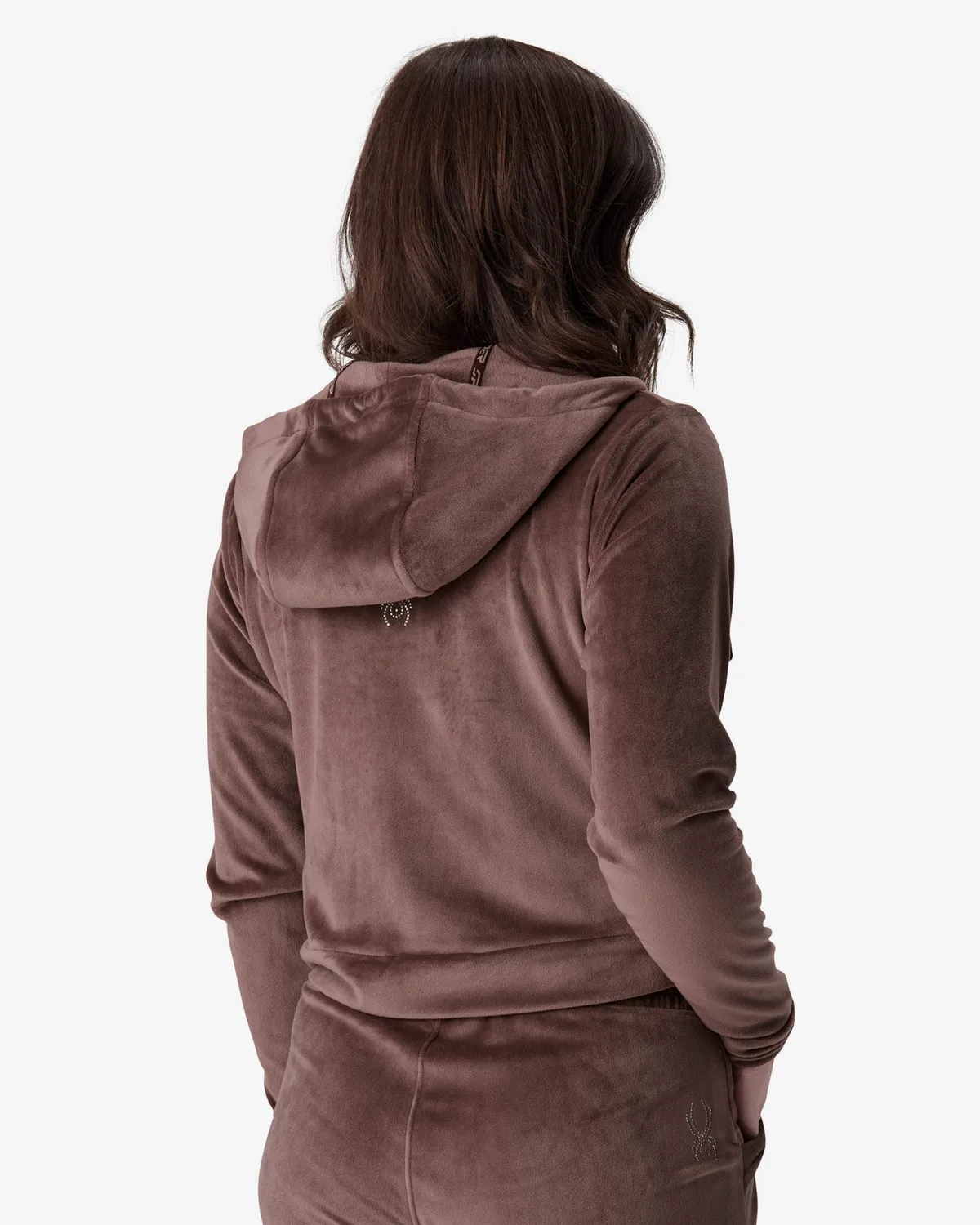 Spyder Shimmer jakke Mocha – velour