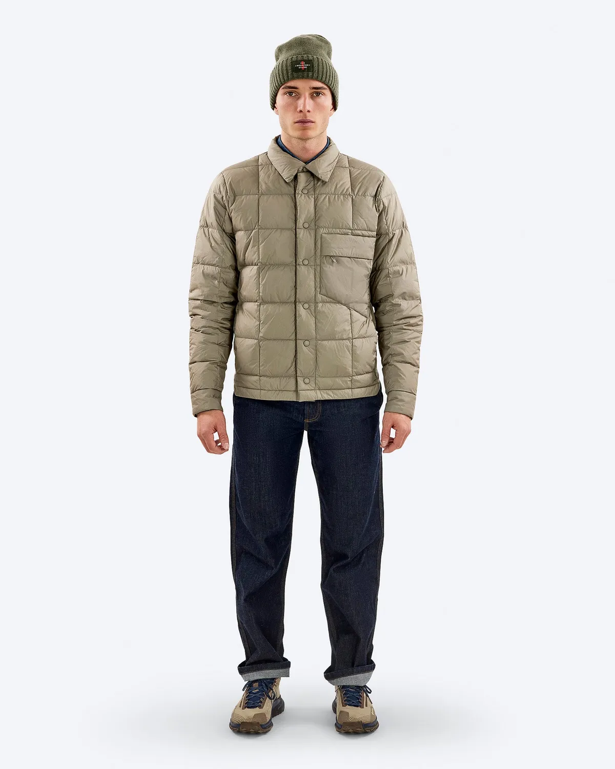 The Mountain Studio G-11 UL dunskjorte herre Brindle lett