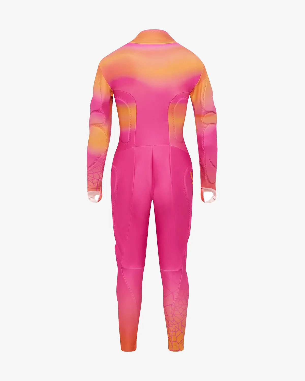 Spyder Nine Ninety rennedress dame Electric Coral vindtett