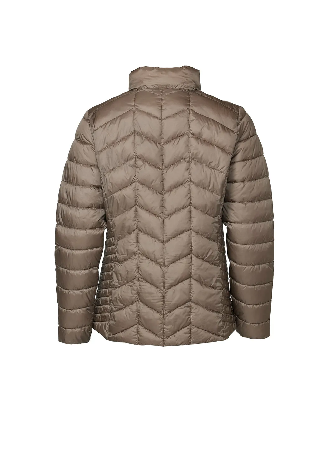 Windfield Gunda dunjakke taupe lett