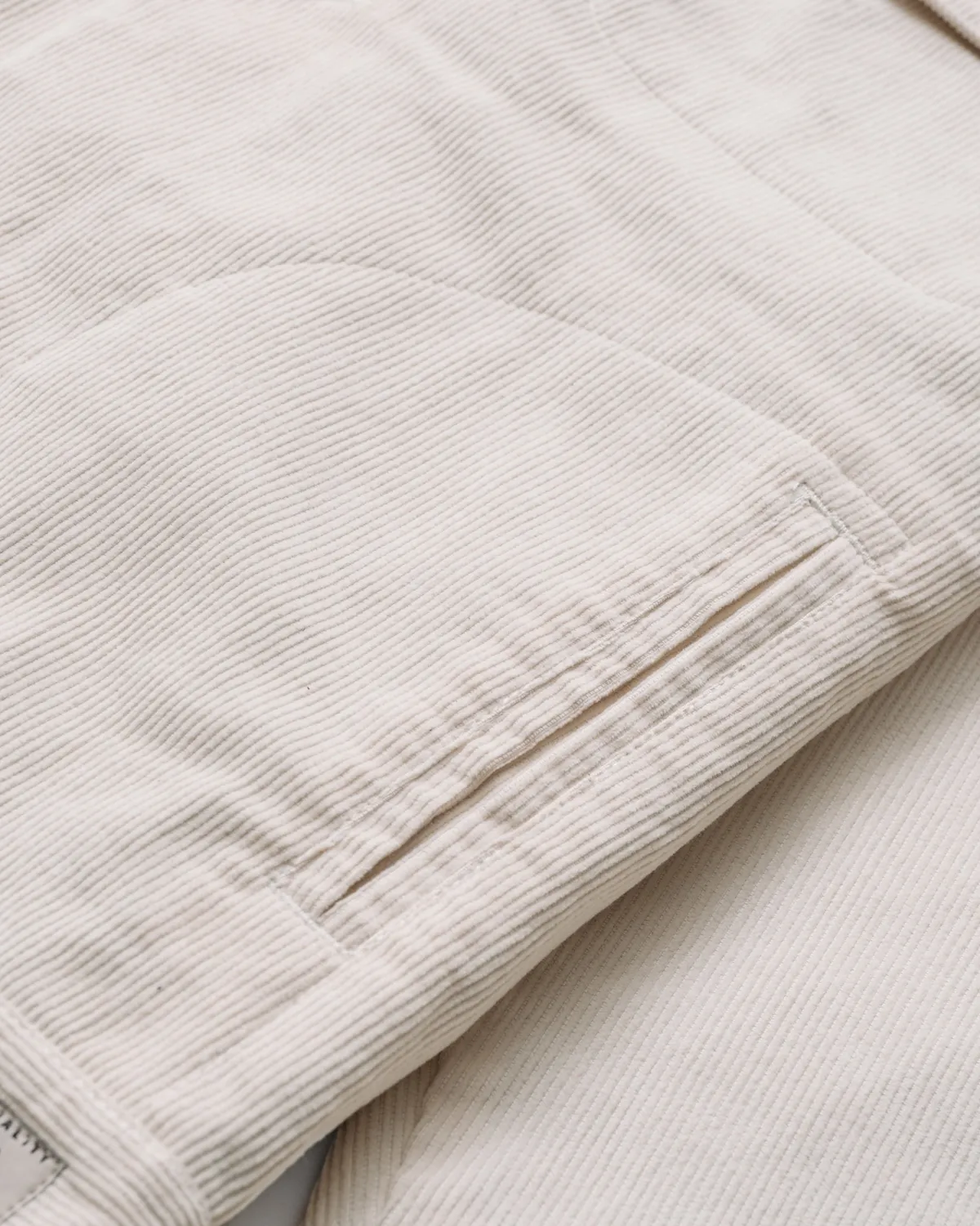 Schott NYC 8501 skjortejakke off white bomull