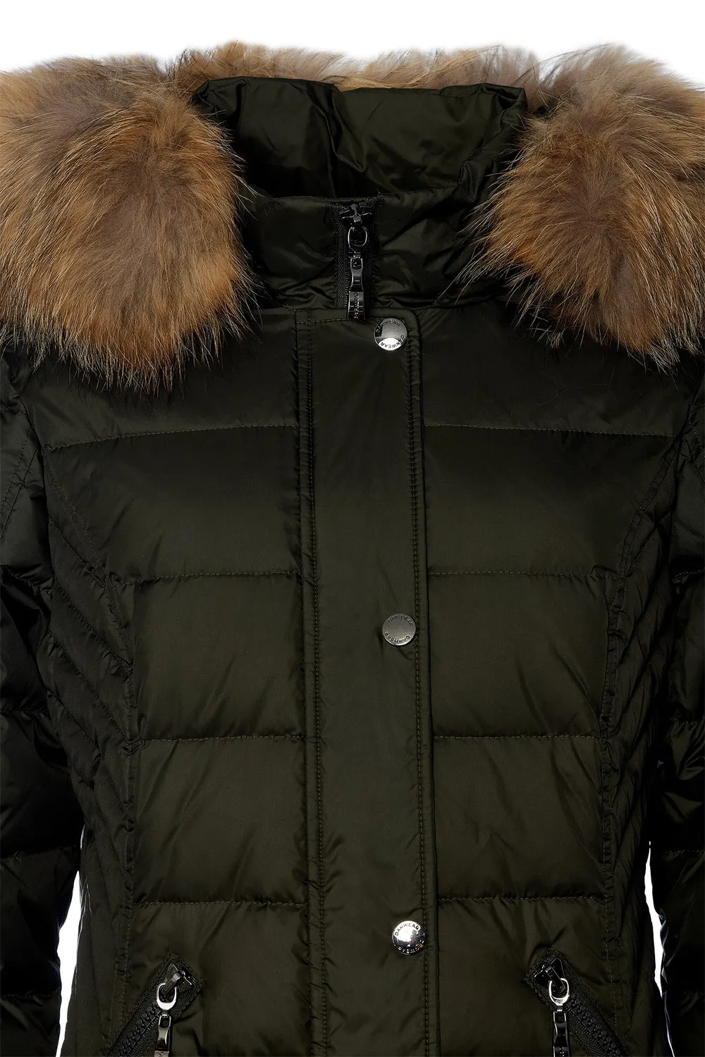 Windfield Alfa R dunjakke hunter green lang