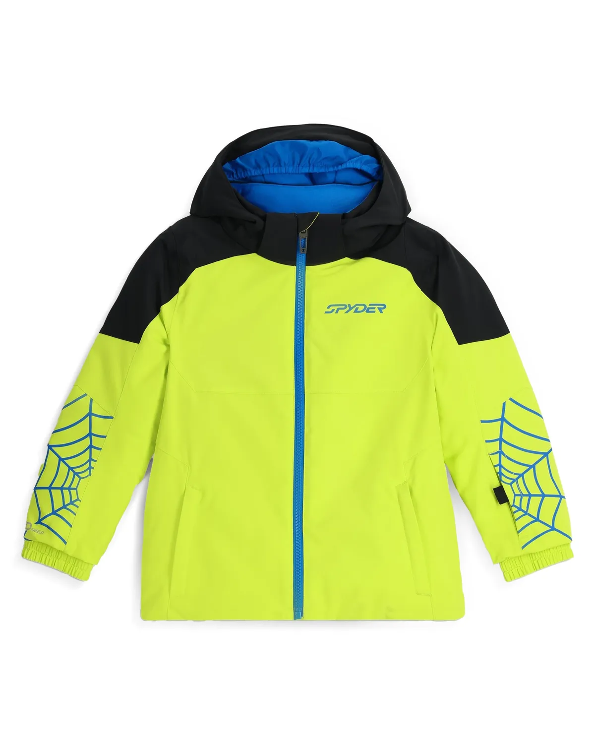 Spyder Challenger skijakke Lime gutt vanntett