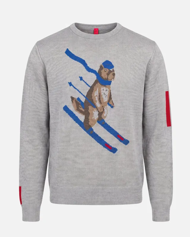 The Mountain Studio K-3 M ullgenser Grey Melange merino