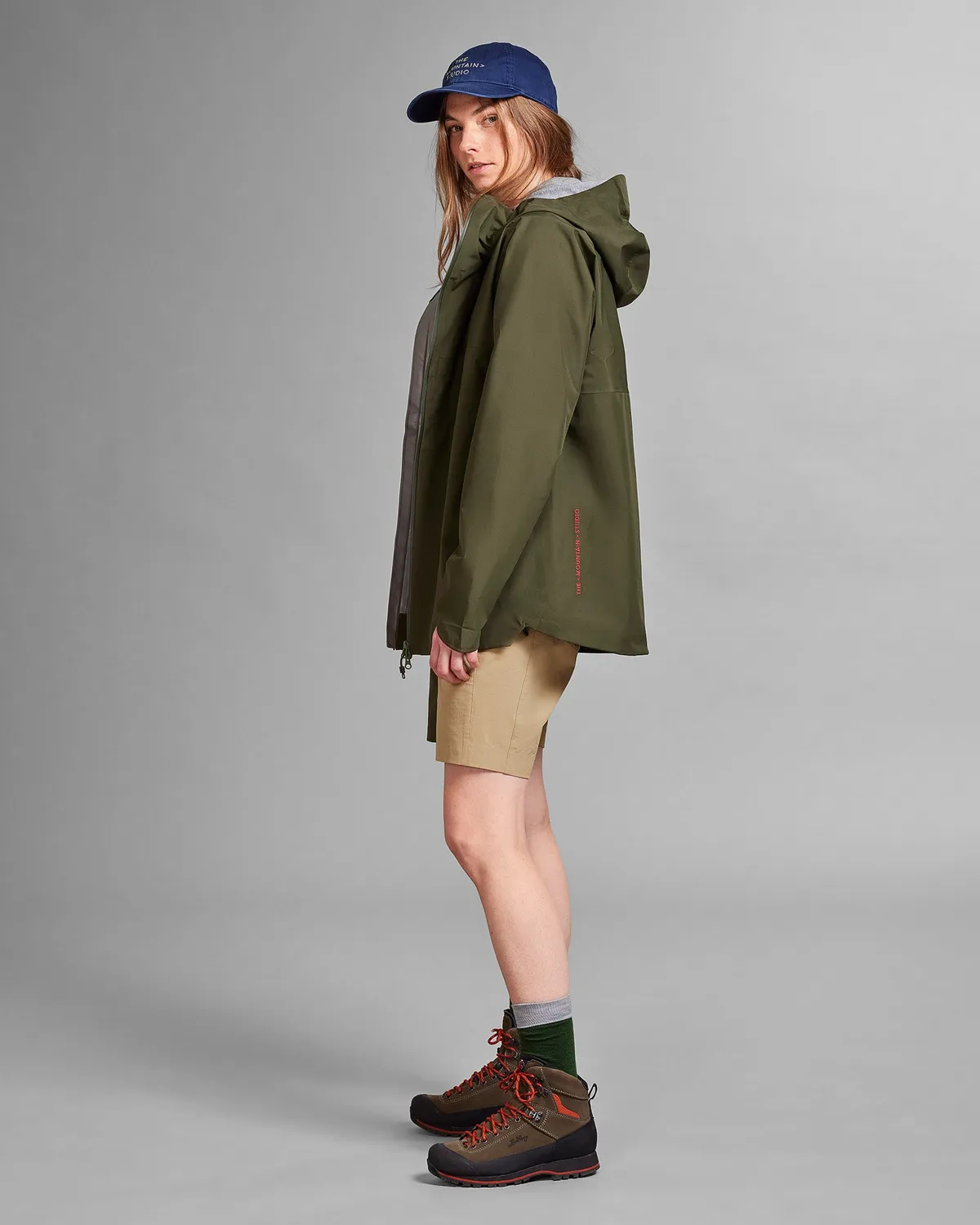 The Mountain Studio Z-4 PL skalljakke Forest Green Paclite