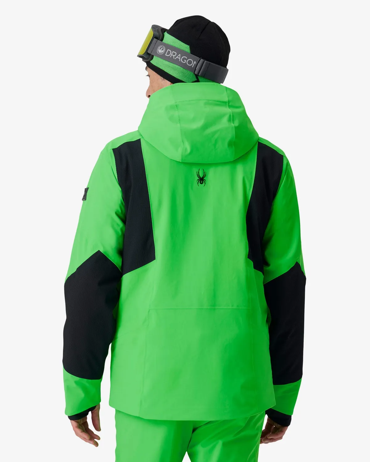 Spyder Alyeska skijakke herre strobe green 30K vanntett