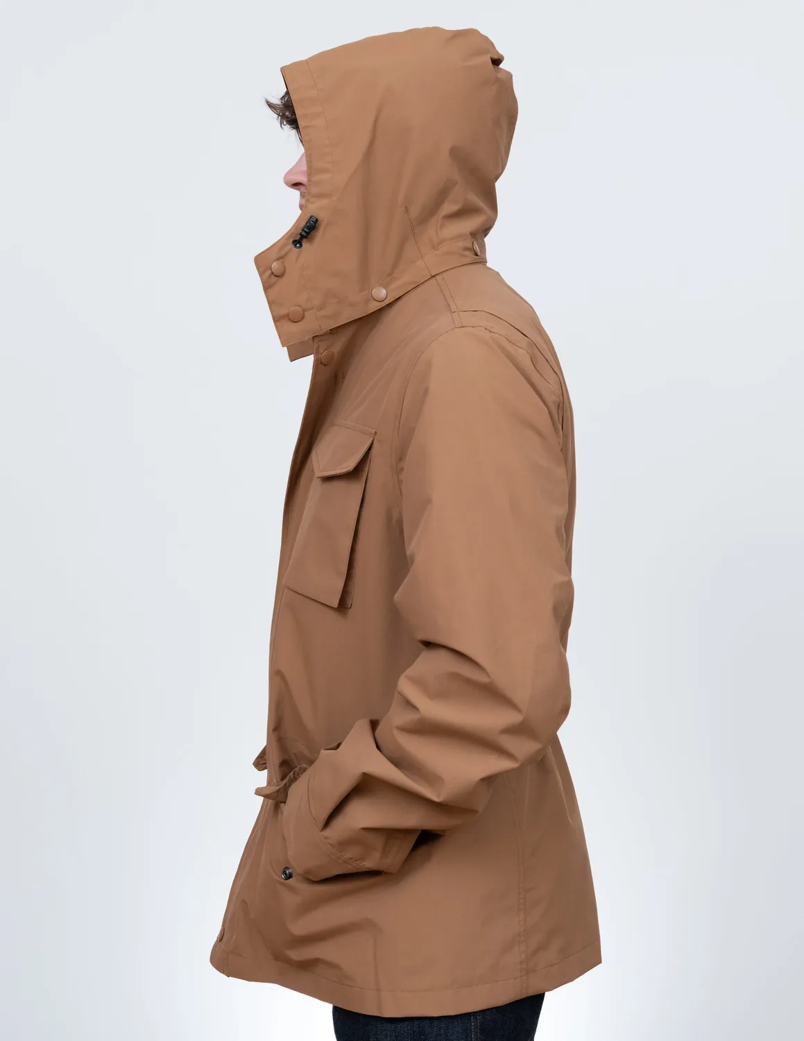 Schott NYC 8409 feltjakke svart vanntett