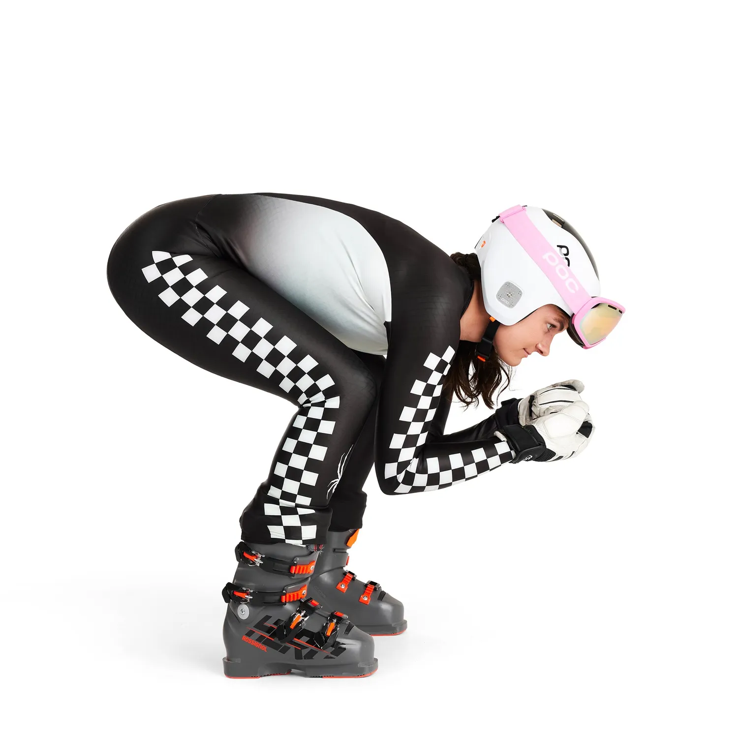 Spyder World Cup DH racedress svart FIS-godkjent