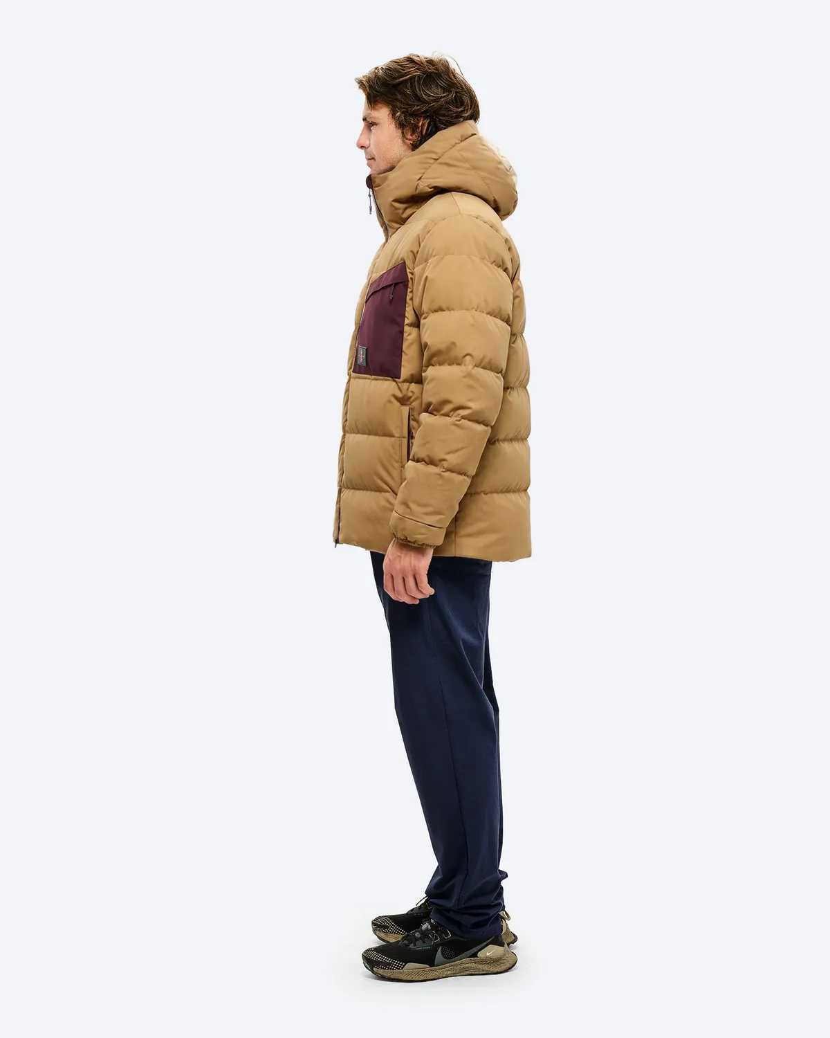 The Mountain Studio D-1 R dunjakke Fudge-Otter vendbar