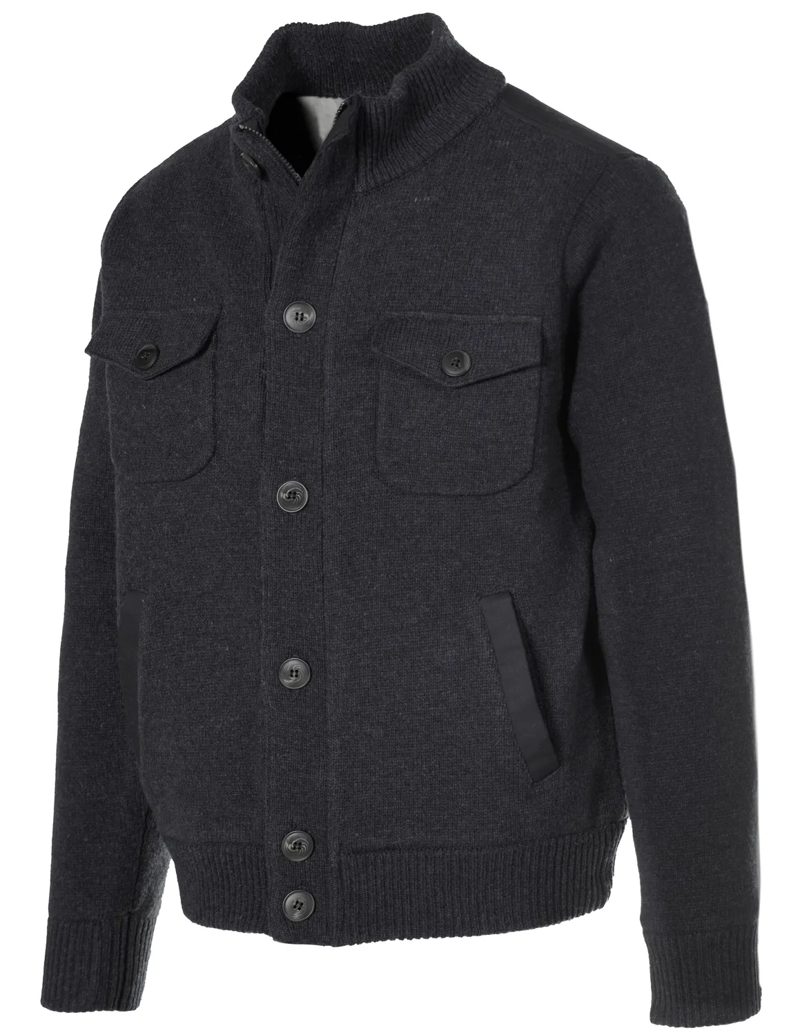 Schott NYC F2144 ulljakke svart tung ullblanding