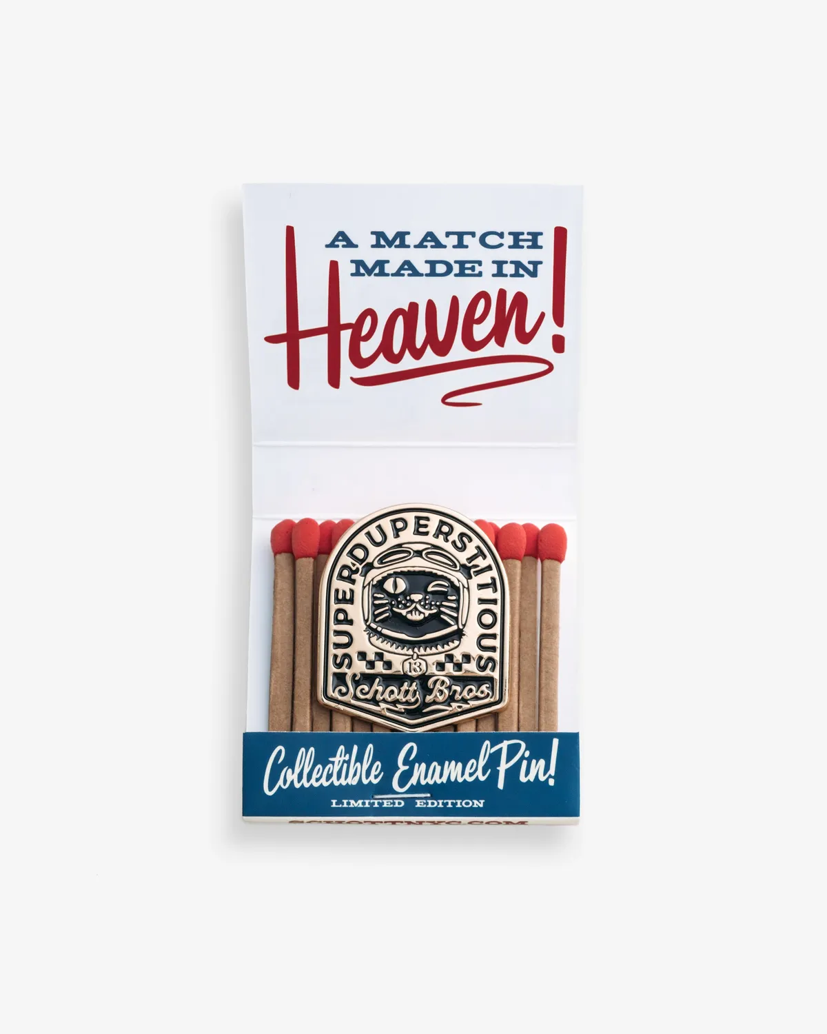 Schott NYC XCAT pins Gull replica