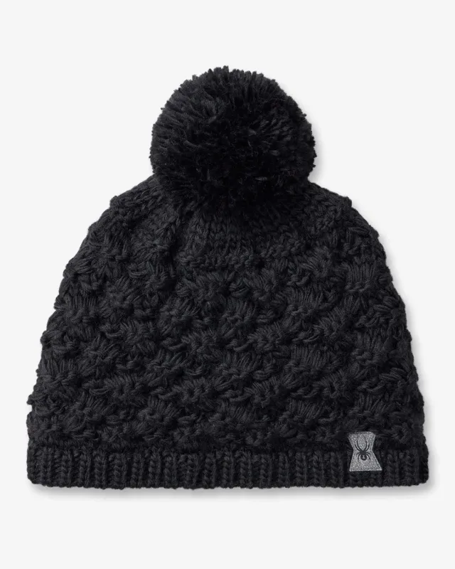 Spyder Brrr Berry lue jente svart varm