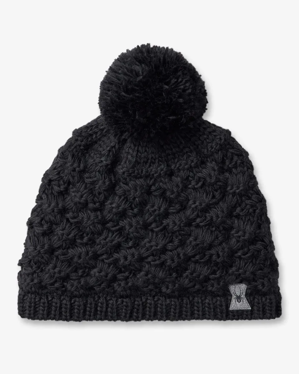Spyder Brrr Berry lue jente svart fleecefôr