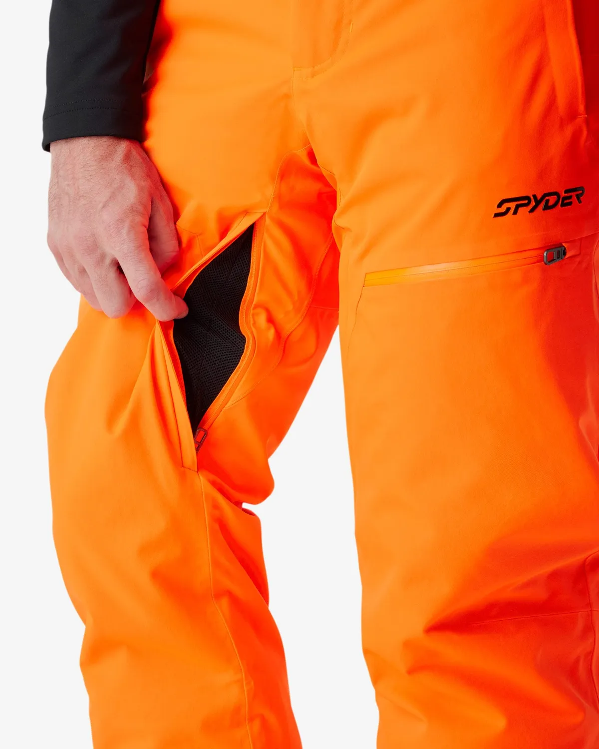 Spyder Dare skibukse herre Fusion Orange vanntett