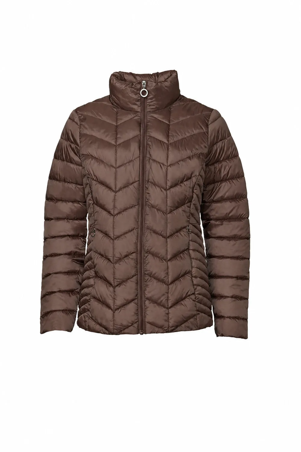 Danwear Windfield Gunda dunjakke Chocolate dame varm