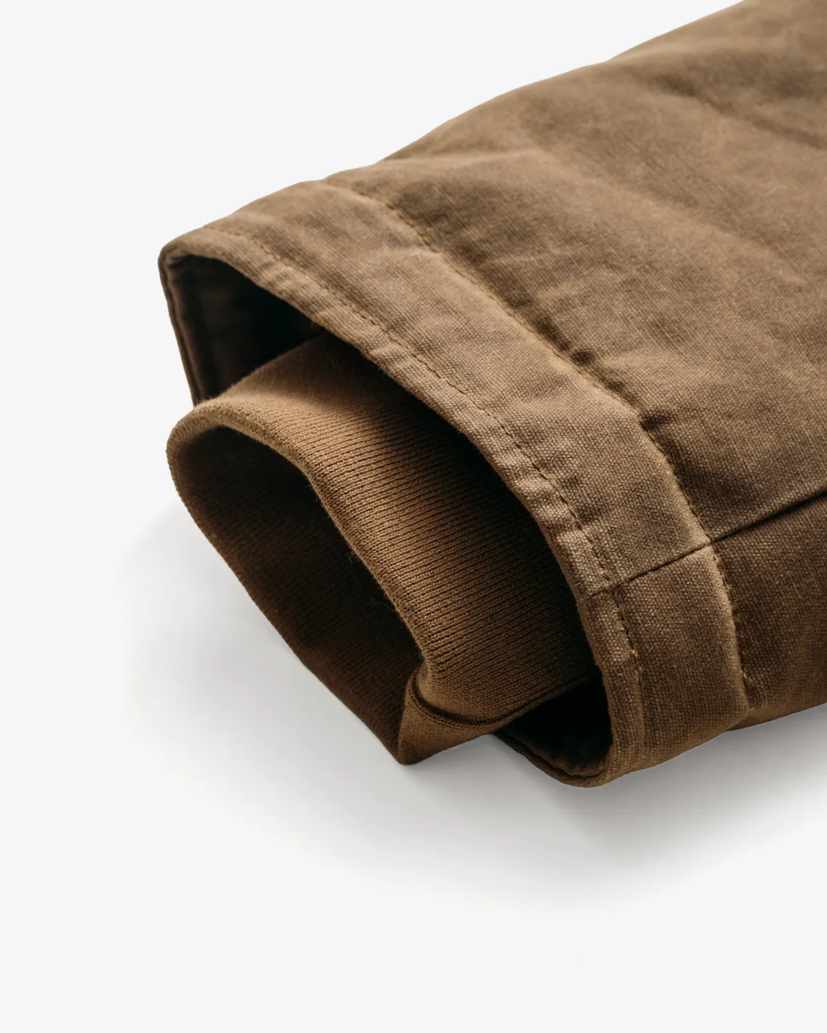 Schott NYC 8438 jakke Khaki – vokset bomull sherpa
