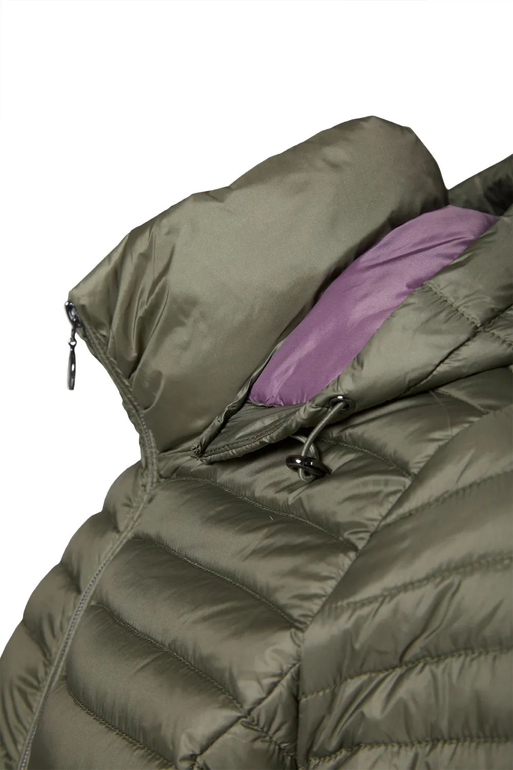 Danwear Albina Light Down dunjakke hunter/lavender lett