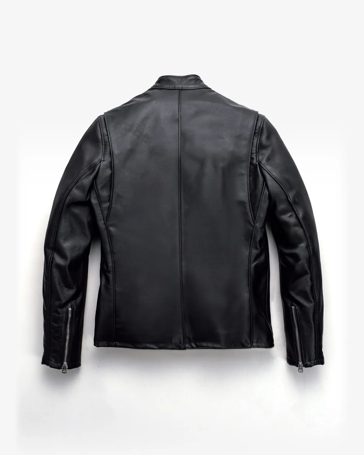 Schott NYC 554 café racer skinnjakke svart nubuck