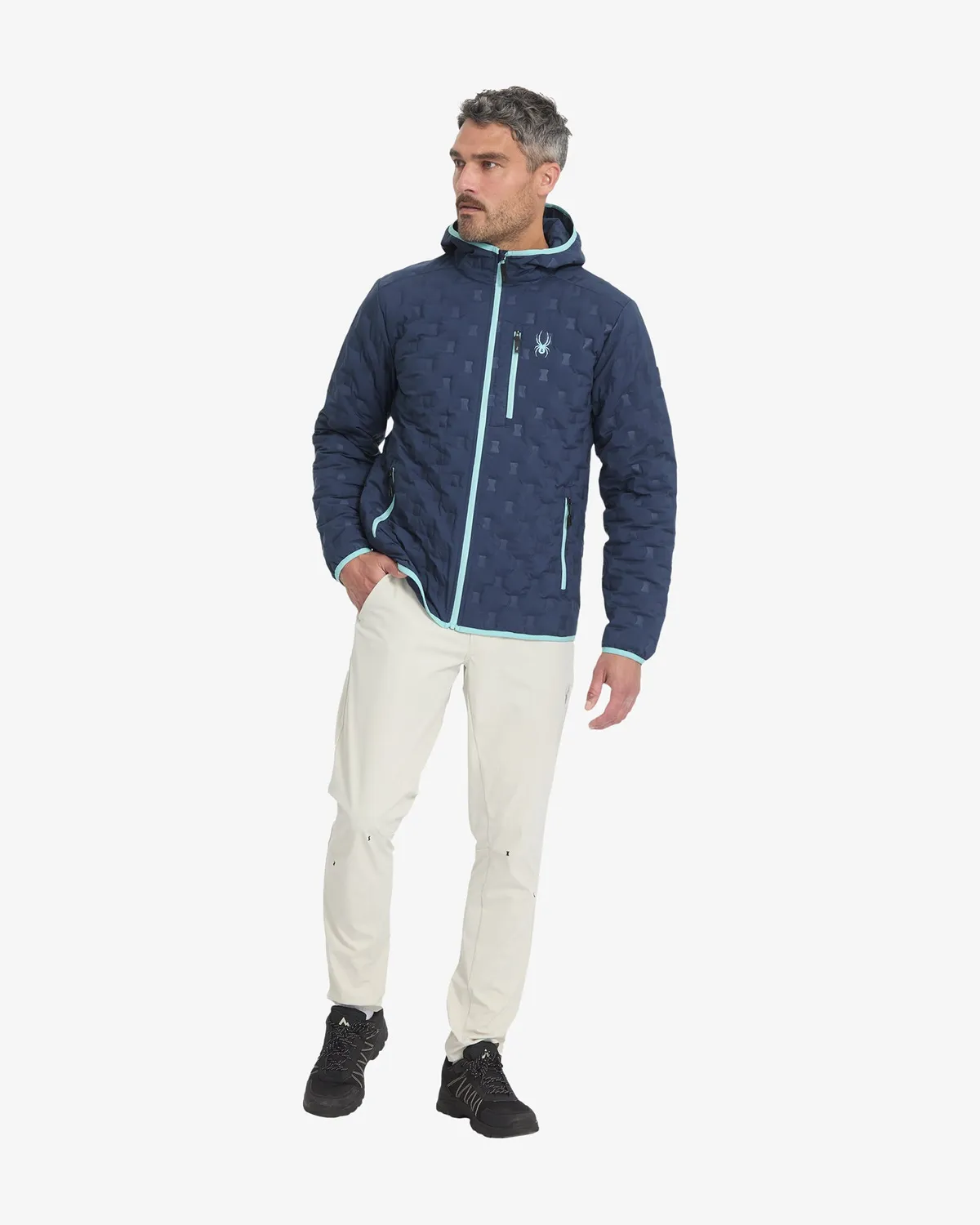 Spyder Zenith dunjakke herre marineblå 700 fill