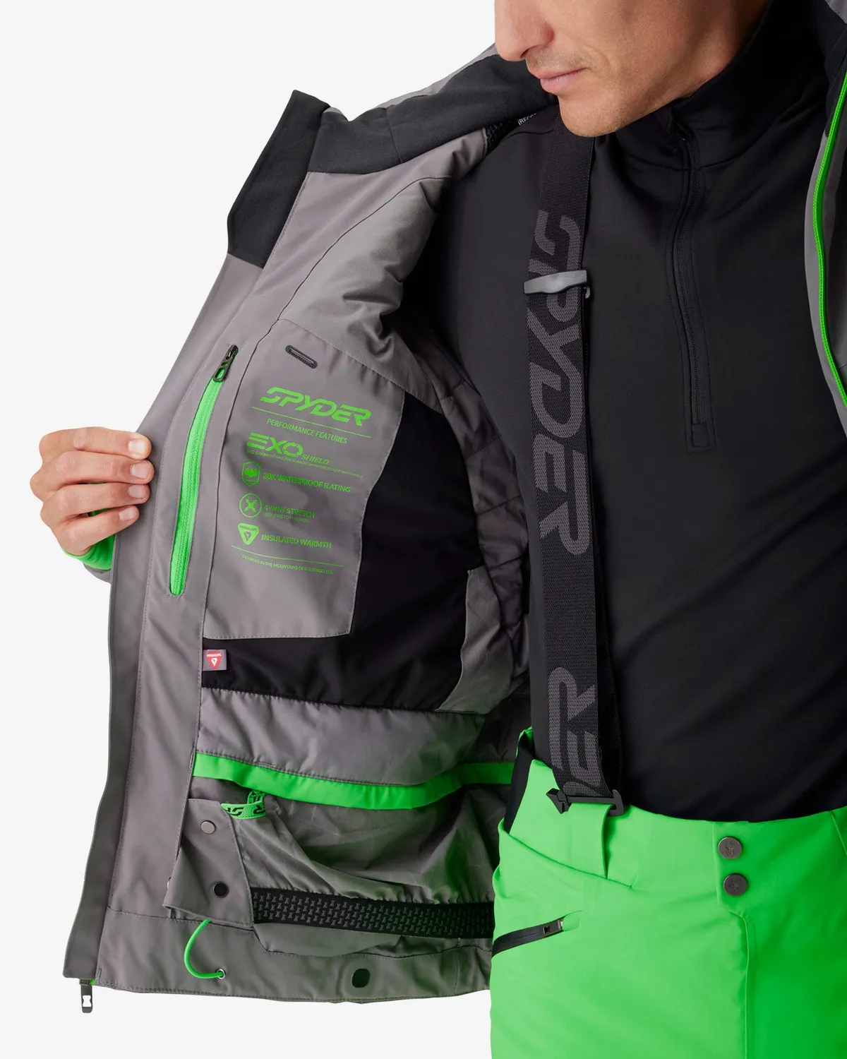 Spyder Monterosa skijakke Storm vanntett 30K