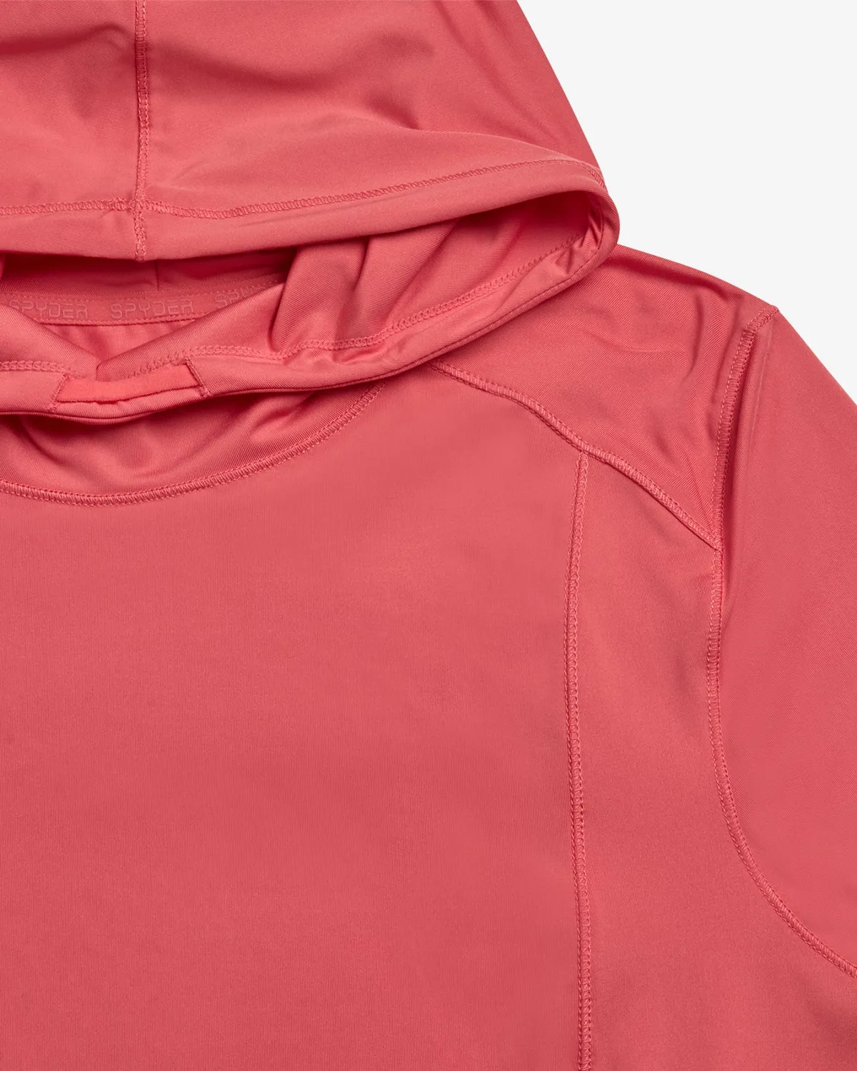 Spyder Sunbeam Hoodie hettegenser peach UPF30