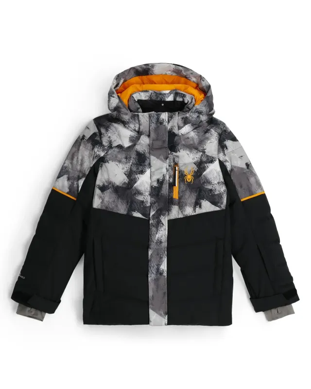 Spyder Impulse barnejakke svart camo