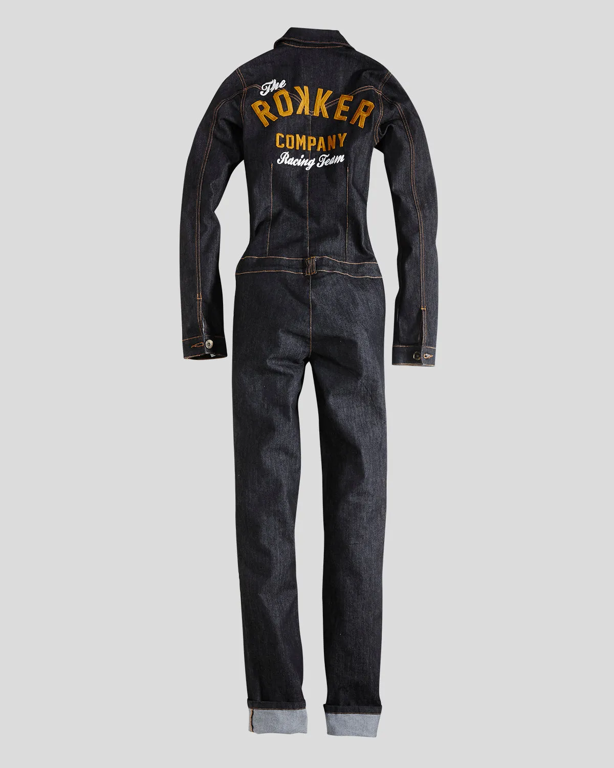 Rokker Overall Women kjeledress XS-S raw denim