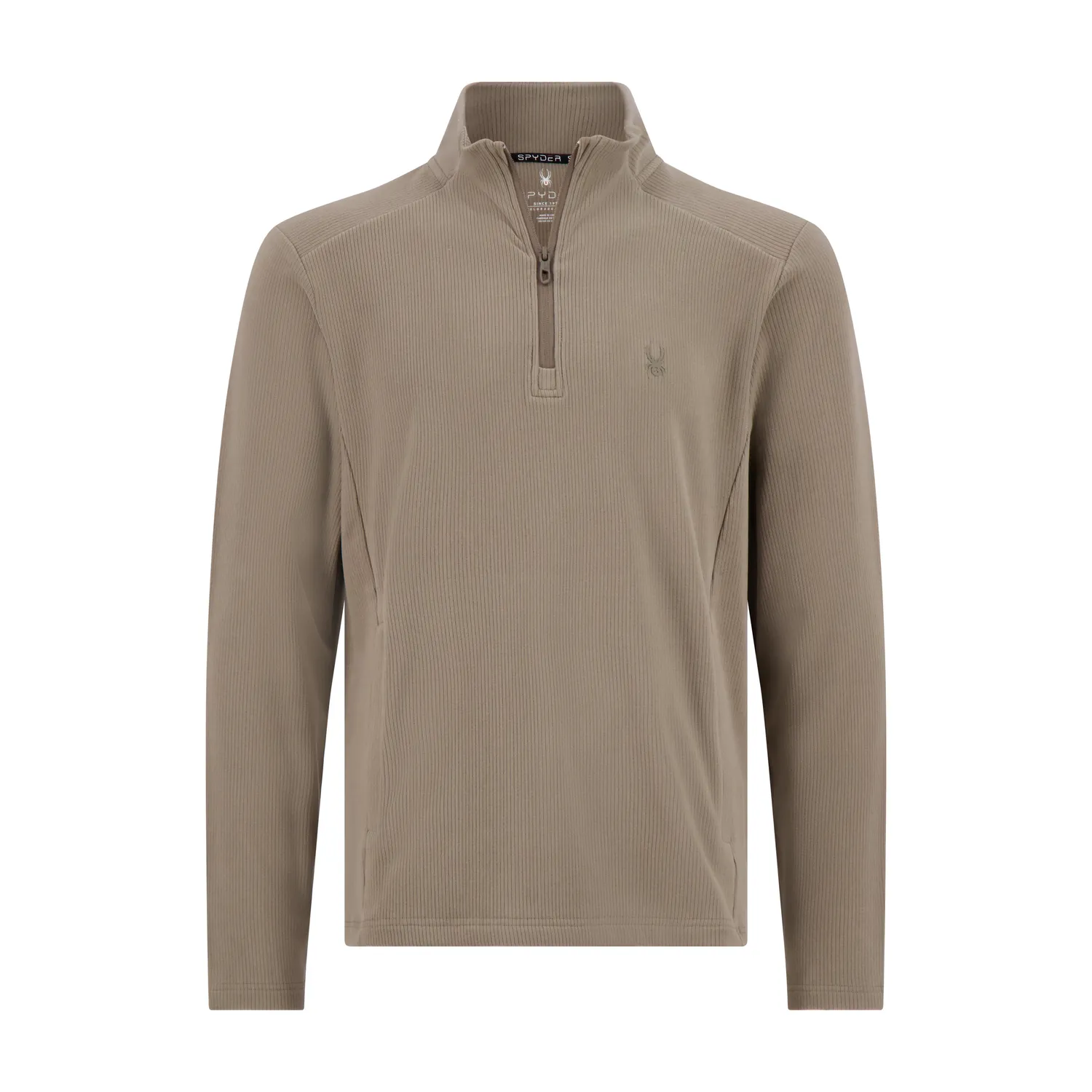 Spyder Corduroy Quarter Zip genser bone kordfløyel