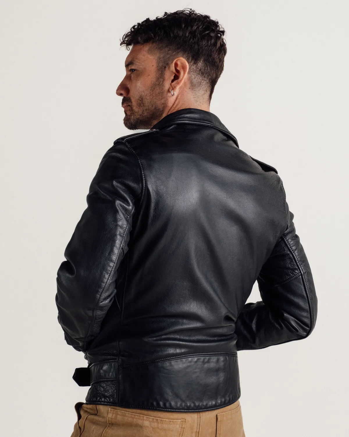 Schott NYC 626VN Perfecto skinnjakke svart motorsykkel