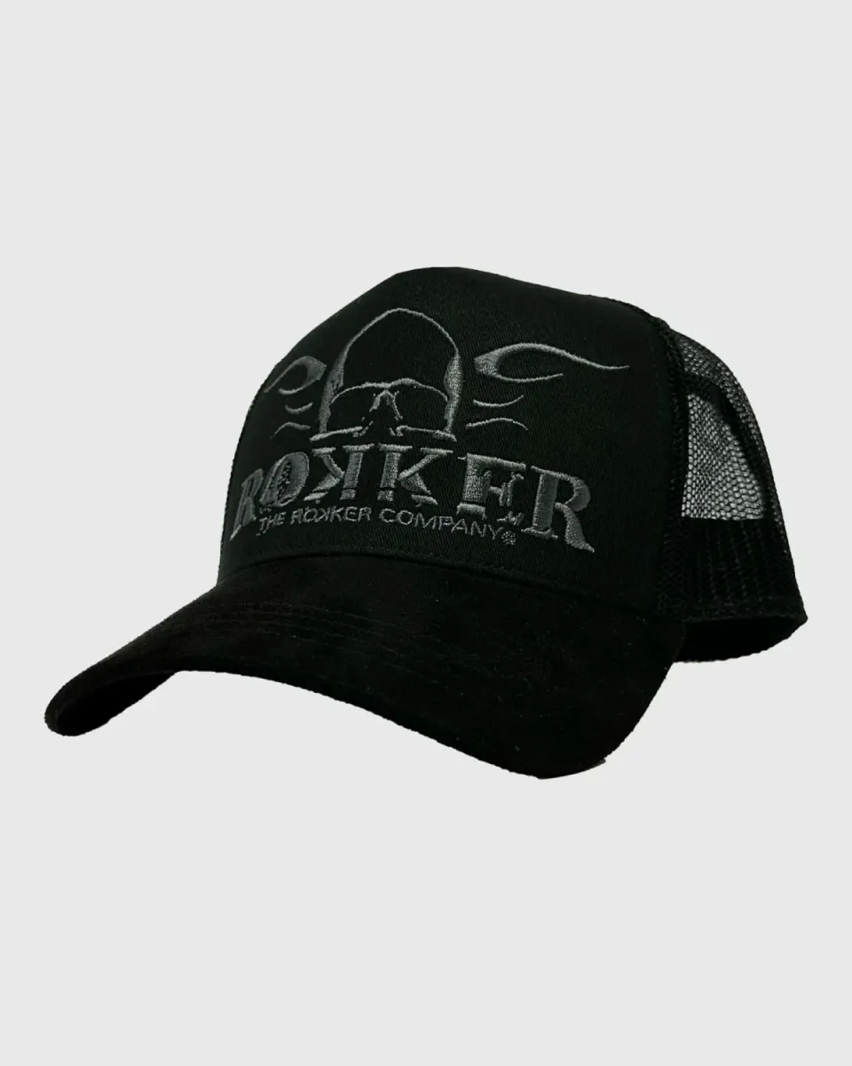 Rokker Logo Trukker caps svart justerbar