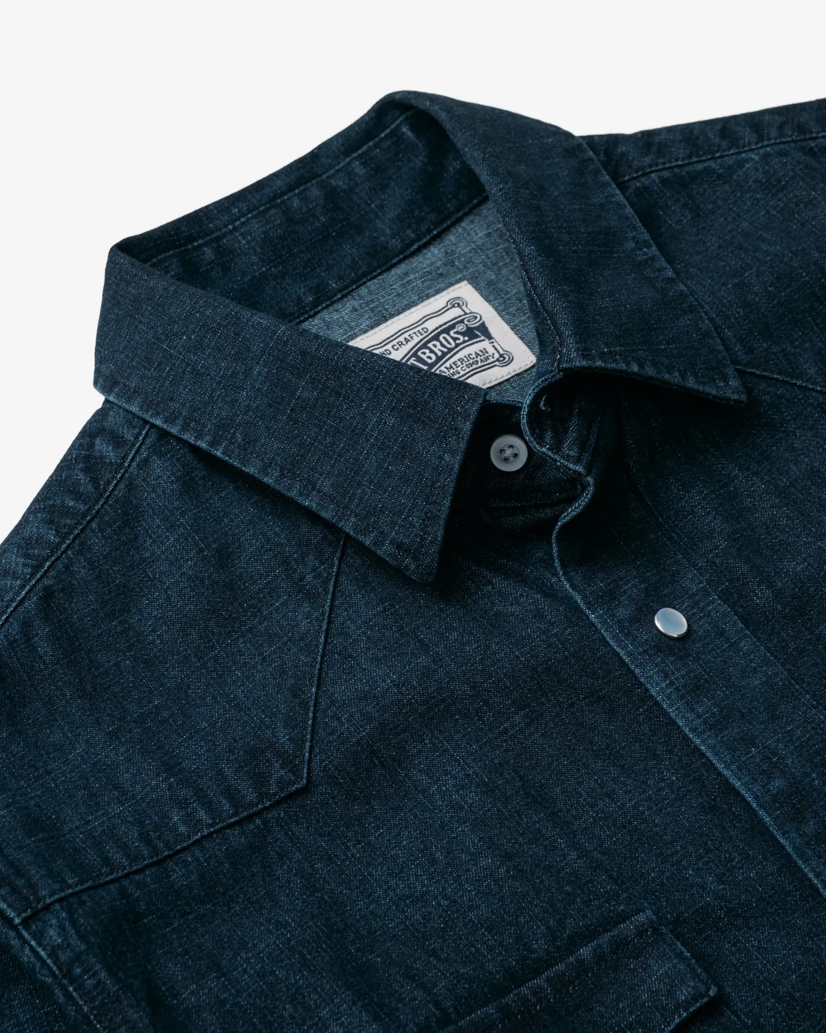 Schott NYC SH2532 denimskjorte indigo bomull
