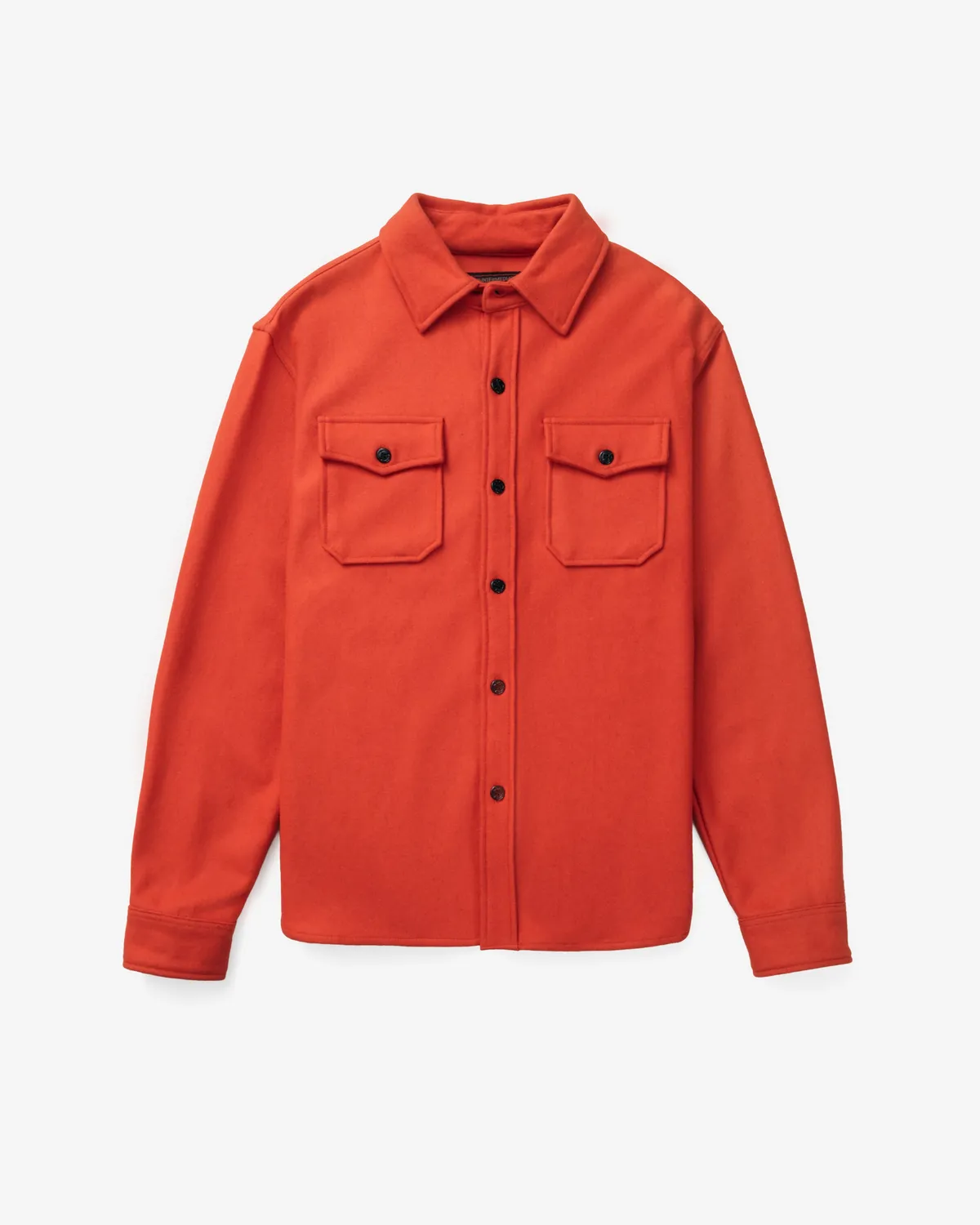 Schott NYC 7810 CPO ullskjorte svart 50% ull