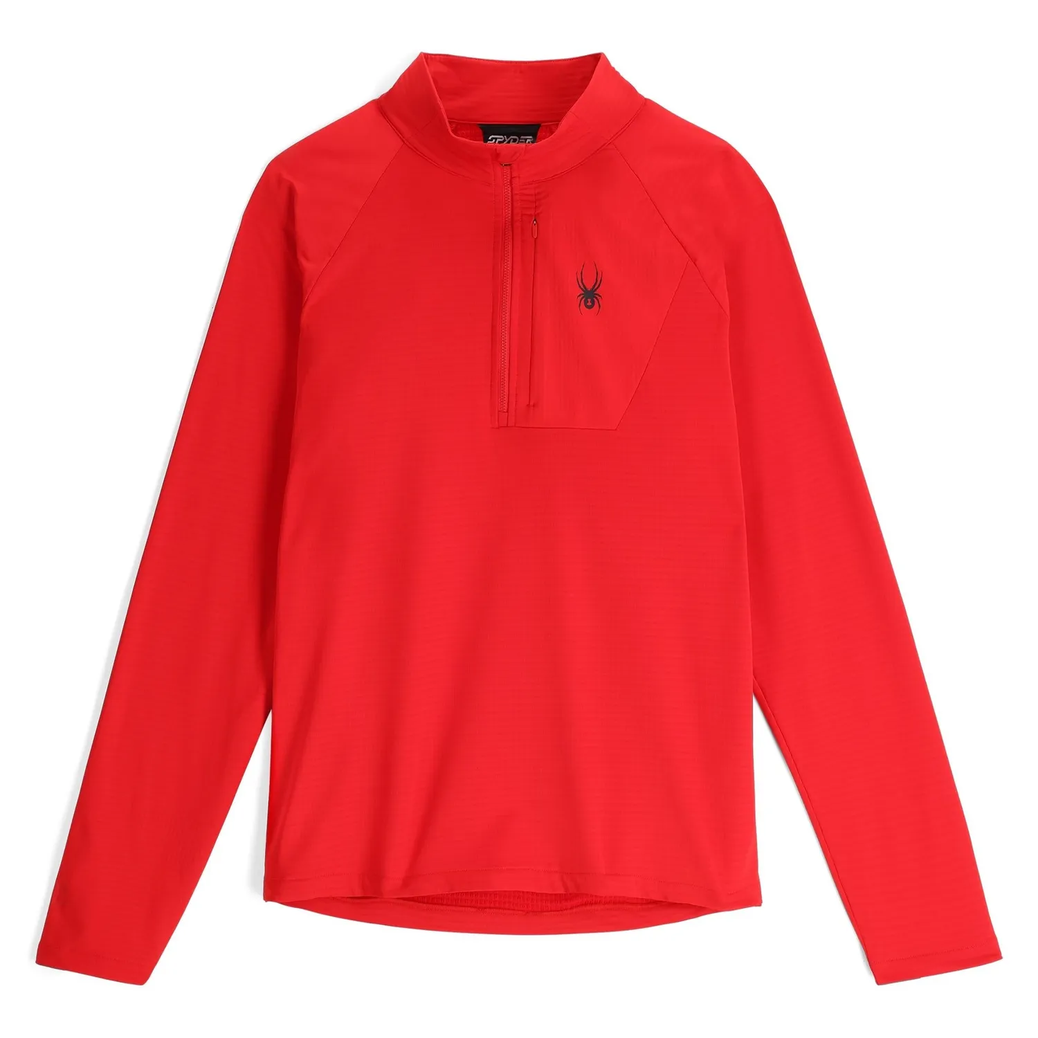 Spyder Gridweb Half Zip fleecegenser slate blue pustende