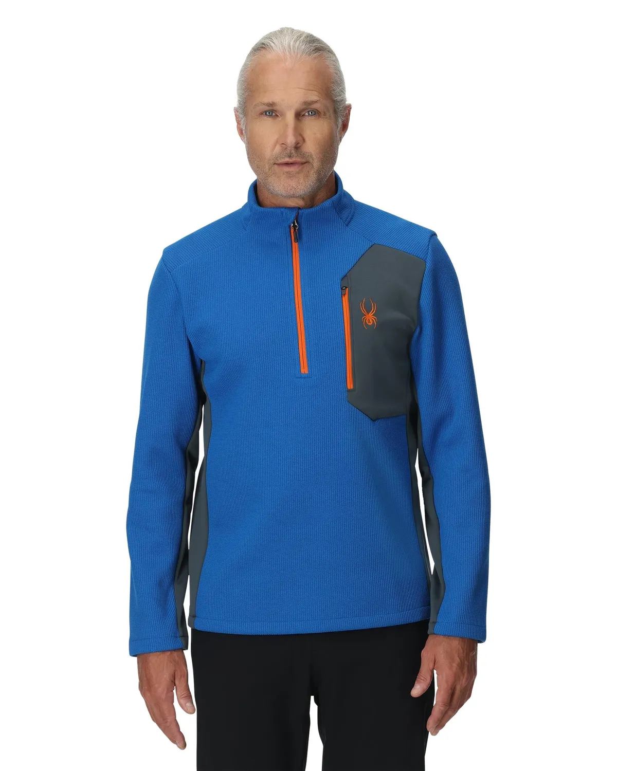 Spyder Bandit half-zip fleecegenser cobalt