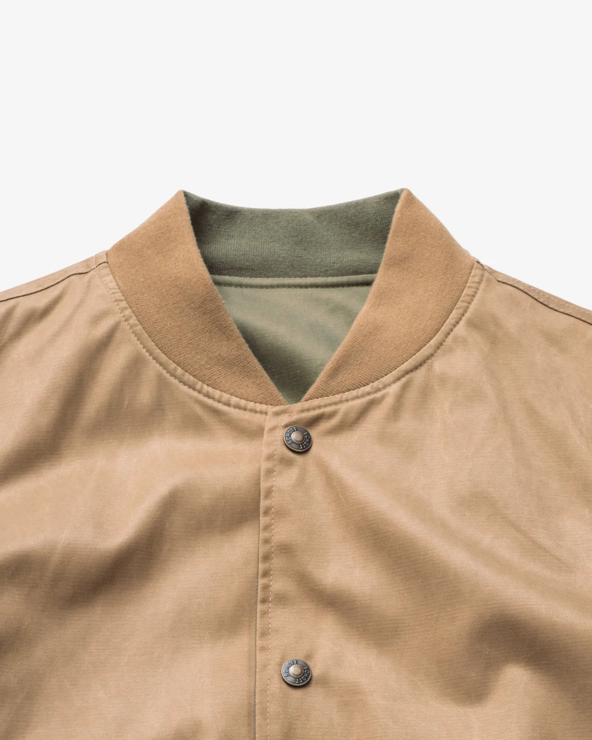 Schott NYC 9507 bomberjakke sage vendbar