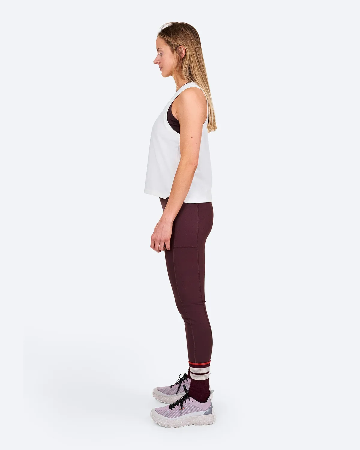The Mountain Studio T-7 W singlet dame White Alyssum