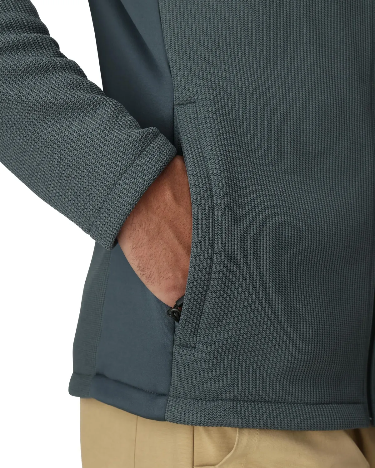 Spyder Bandit hettejakke fleece blå