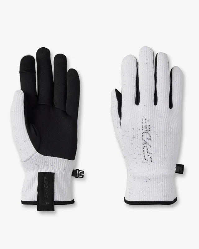Spyder Luxe hansker dame White touchscreen