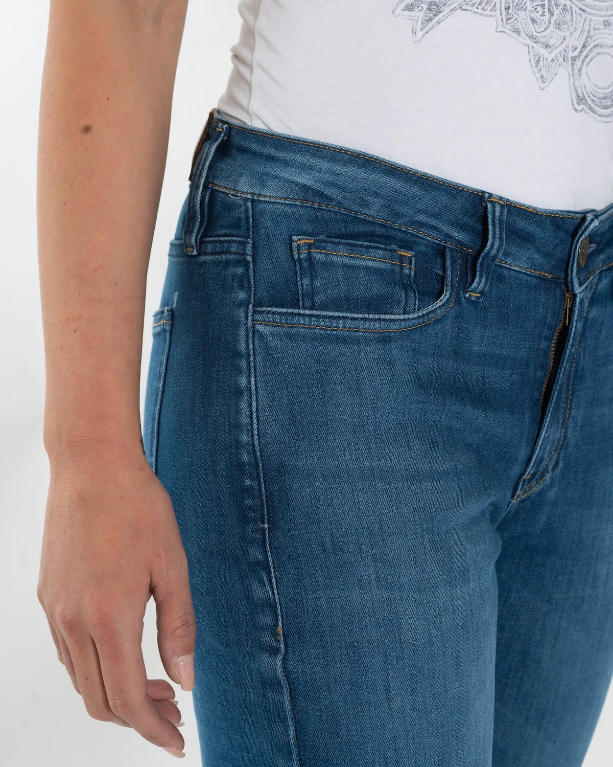 Rokker Birdie motorsykkeljeans stretch AA