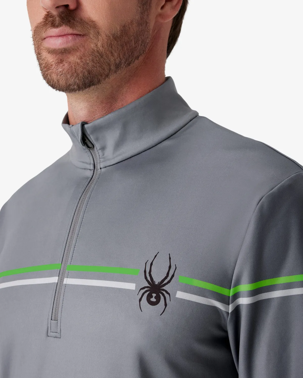 Spyder Legacy halfzip genser herre Storm vindtett
