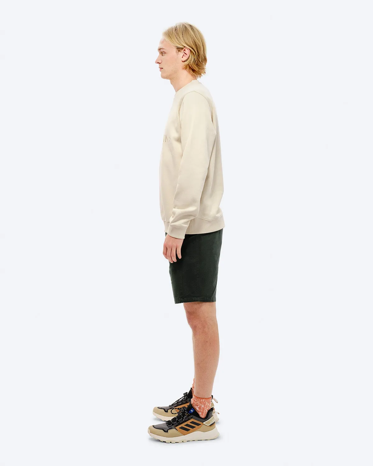 The Mountain Studio L-5 COS shorts Forest Green bomull