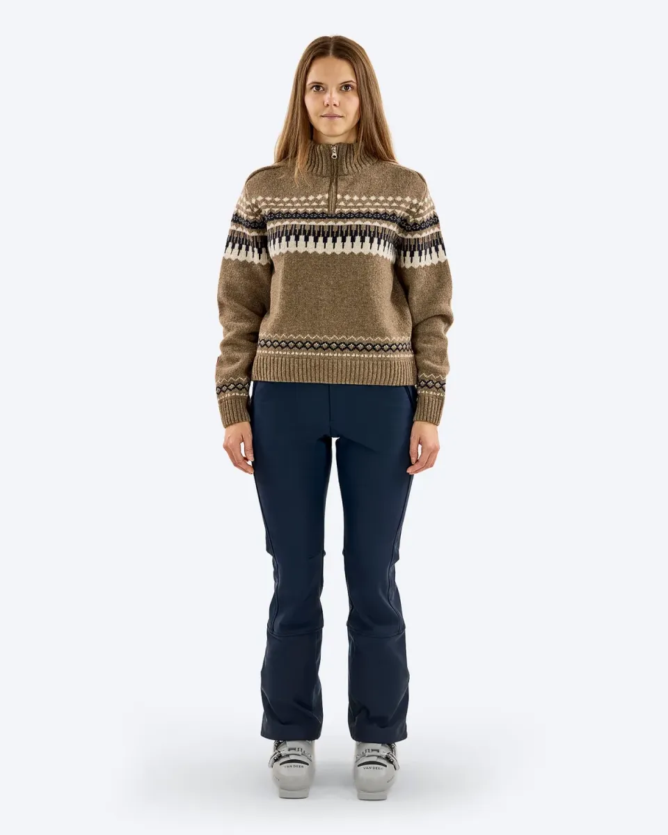 The Mountain Studio K-7 W skigenser Brindle lammeull