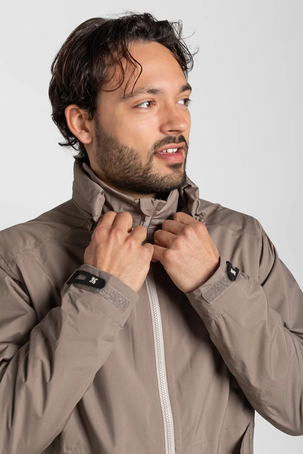 dirtlej weathershield regnjakke dark dust 3-i-1