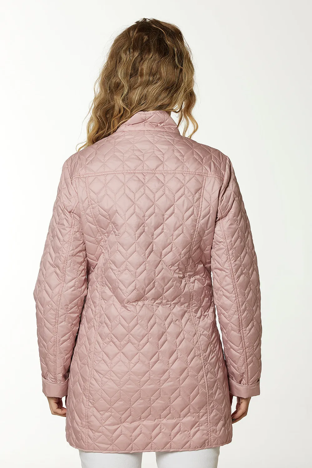 Windfield Bella overgangsjakke dame rose quiltet